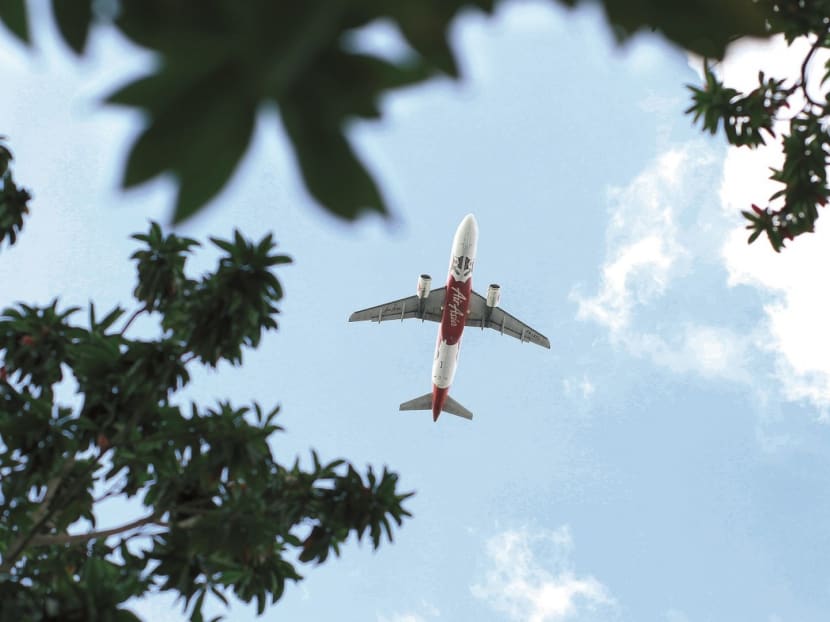 A plane flying overhead. TODAY file photo A plane flying overhead. TODAY file photo