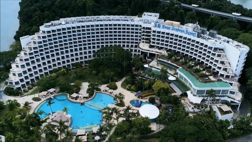Woman accused of climbing into balcony of another room while on stay-home notice at Sentosa hotel
