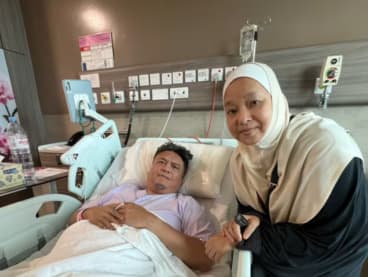 Actor and comedian Suhaimi Yusof recovering in Tan Tock Seng Hospital after suffering a stroke.