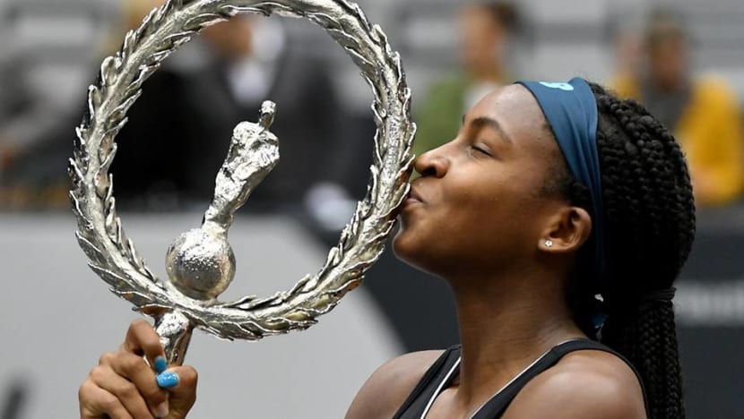 Tennis: Teenage star Gauff beats Ostapenko to win first WTA title Tennis: Teenage star Gauff beats Ostapenko to win first WTA title