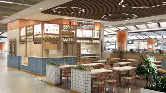 一飞抵就能享！瑞春点心在樟宜机场开24小时餐厅