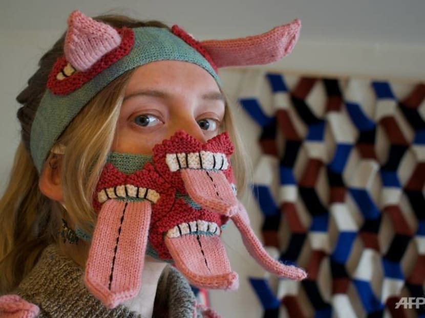 Icelandic designer makes 'scary' masks to encourage COVID-19 distancing