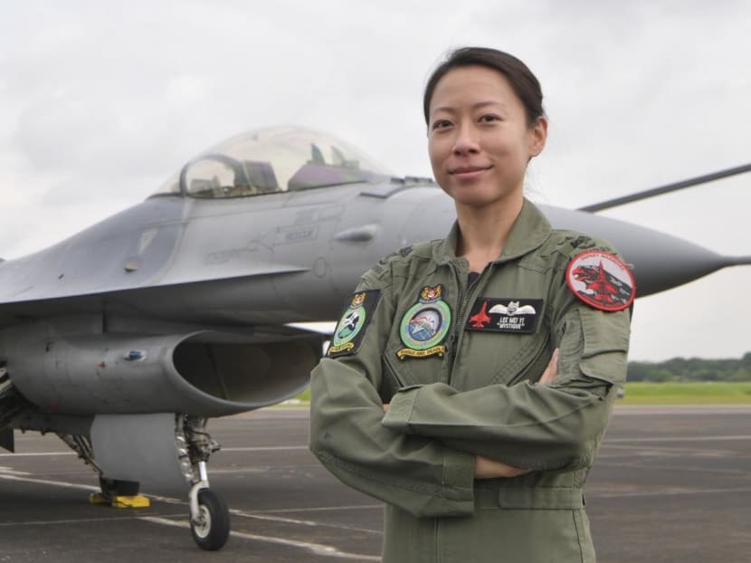 Singapore’s first female commander of an RSAF fighter squadron hopes women pilots will soon become commonplace