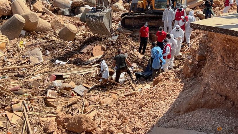 Flood-hit Libyan city counts losses as search for missing goes on Flood-hit Libyan city counts losses as search for missing goes on