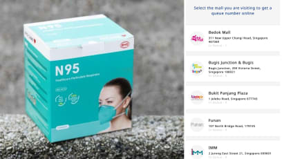 Free N95 & Surgical Masks Available From Aug 26: How To Use The Digital Queue System So You Don’t Have To Wait In Line