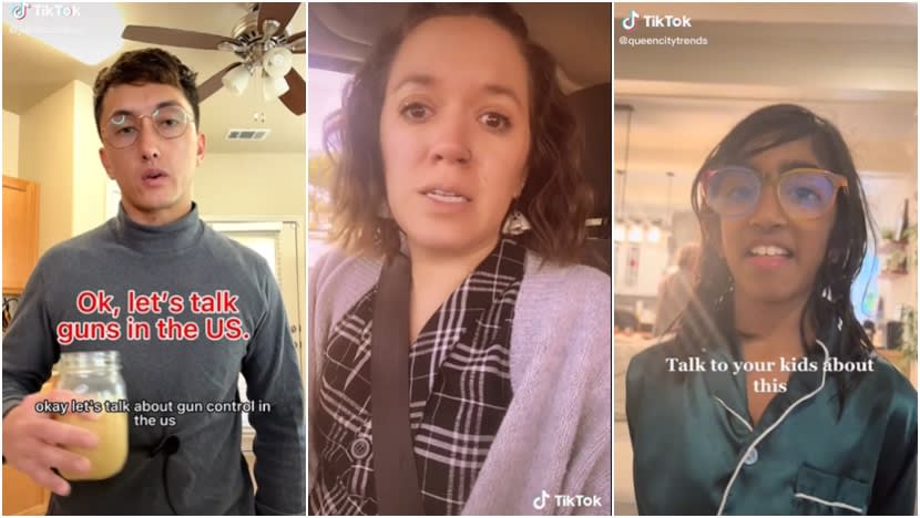 Videos on gun control trend on TikTok in wake of Texas school shooting Videos on gun control trend on TikTok in wake of Texas school shooting