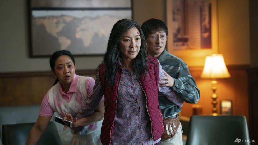 Wacky 'Everything Everywhere' with mostly Asian cast is unlikely Oscars favourite