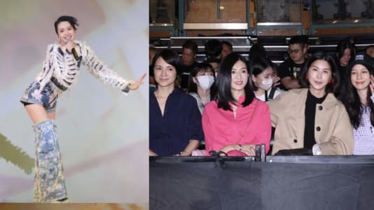 '90s Goddesses Charlie Young, Angelica Lee, Valen Hsu, Vivian Hsu Reunite At Gigi Leung’s Taipei Concert