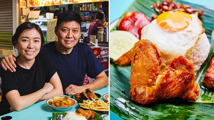 Former Restaurant Chef & Ex-SIA Stewardess Daughter Open Nasi Lemak Stall