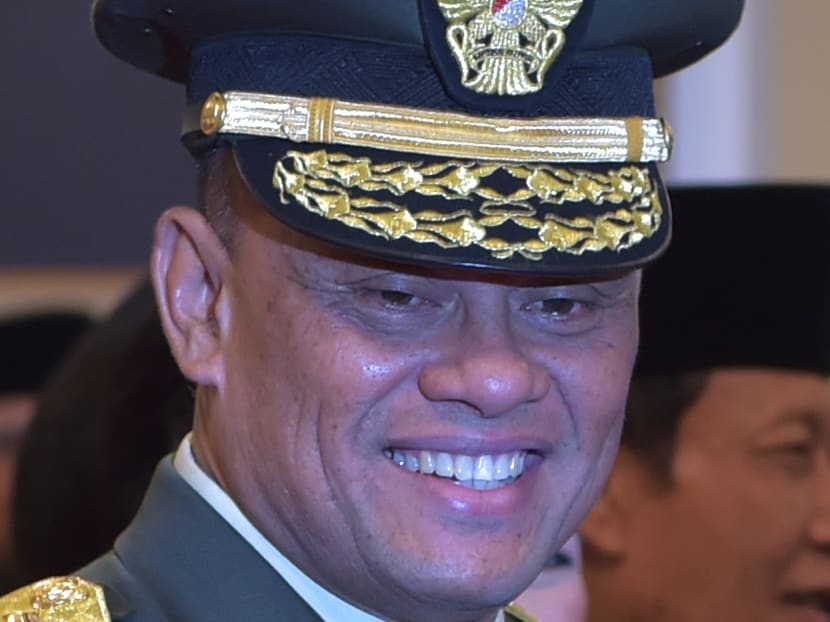 Indonesia's hardline military chief Gatot Nurmantyo. Photo: AFP
