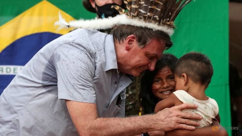 Bolsonaro visits indigenous reservations in Amazon for first time Bolsonaro visits indigenous reservations in Amazon for first time