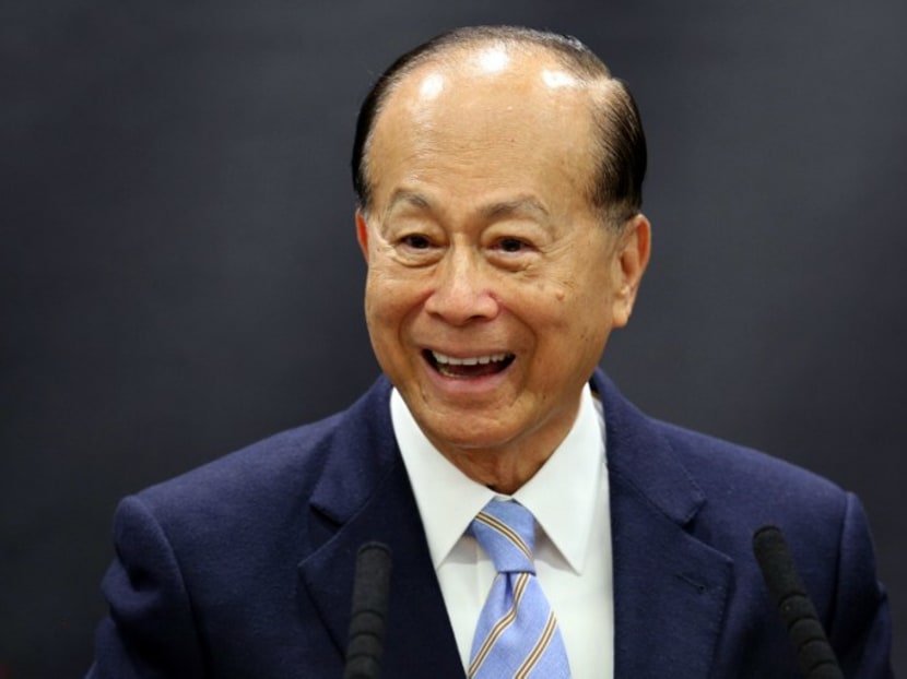 Businessman Li Ka Shing. AFP file photo