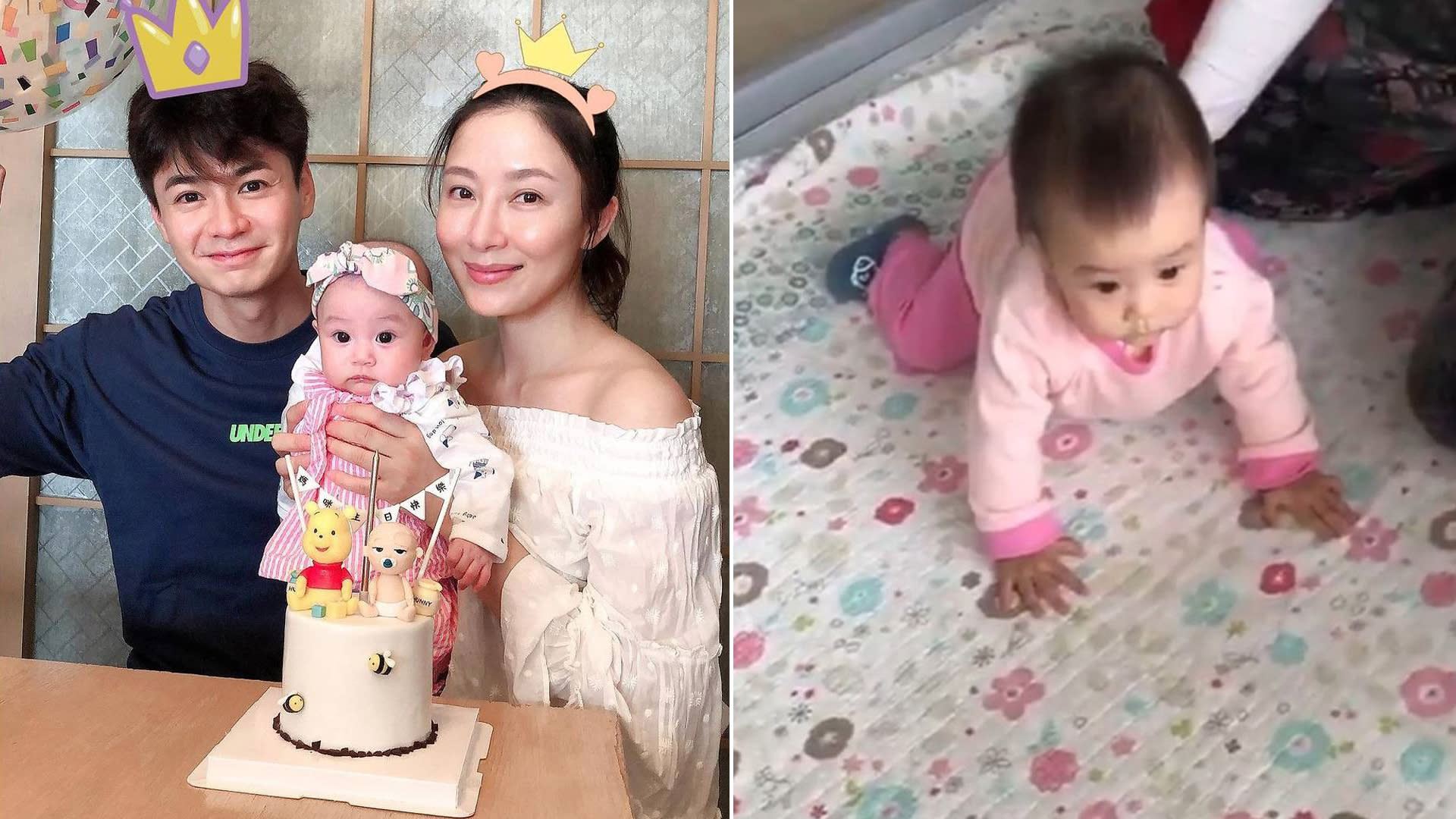Tavia Yeung & Him Law Could Only See Their Daughter Crawling For The First Time Virtually ’Cos They’re Working In China Tavia Yeung & Him Law Could Only See Their Daughter Crawling For The First Time Virtually ’Cos They’re Working In China