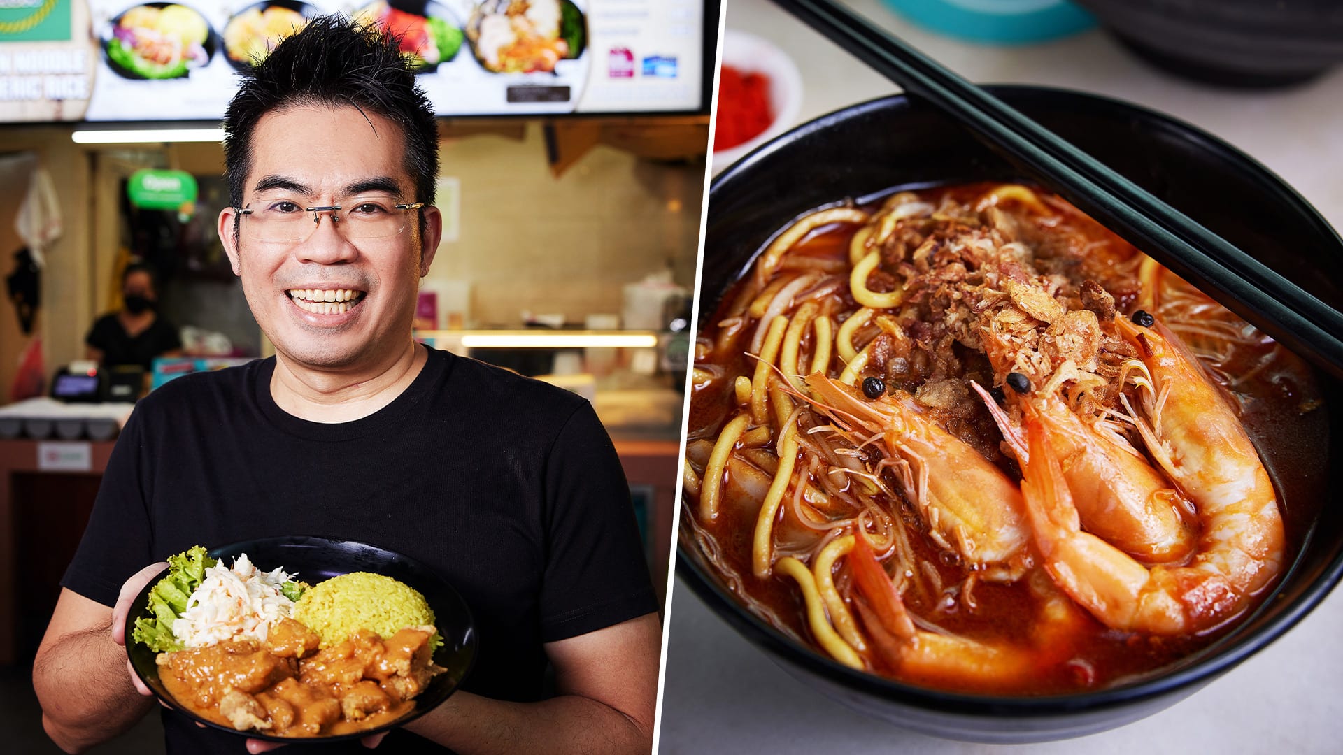 Retrenched General Manager Sells Comforting Halal Prawn Mee & Sambal Stingray At Hawker Stall Retrenched General Manager Sells Comforting Halal Prawn Mee & Sambal Stingray At Hawker Stall