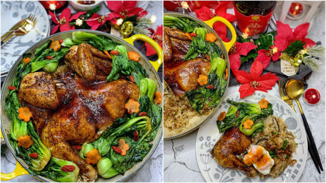 食谱：亚洲式草药焗鸡饭