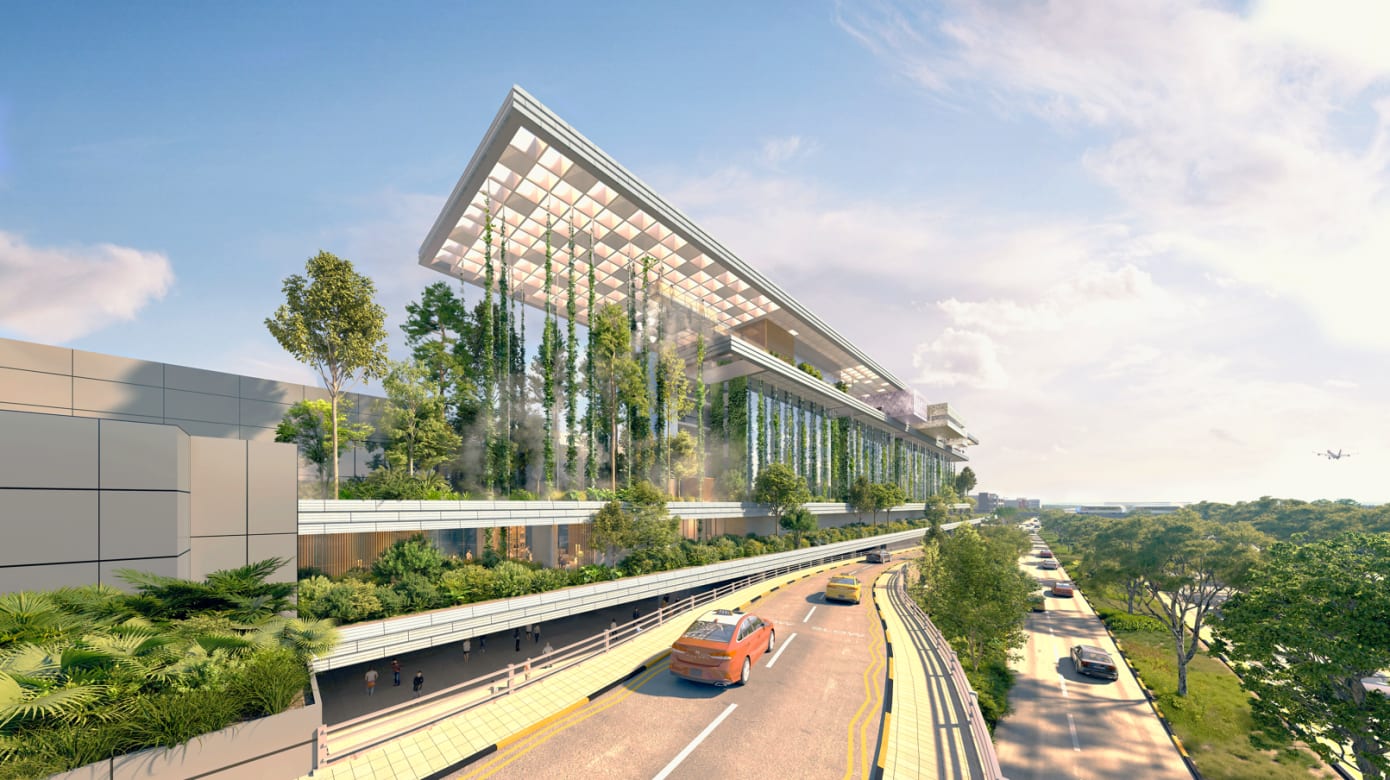 樟宜机场第二搭客大厦将兴建本地首个零能耗酒店