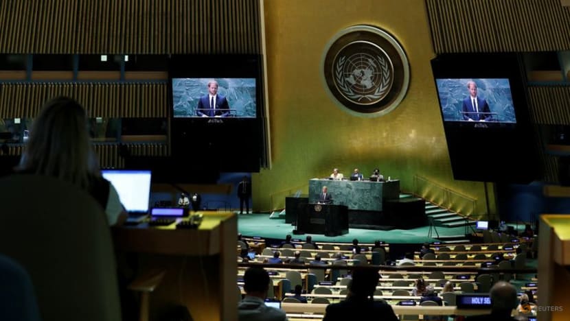 Prince Harry celebrates Mandela, urges climate action at UN Prince Harry celebrates Mandela, urges climate action at UN
