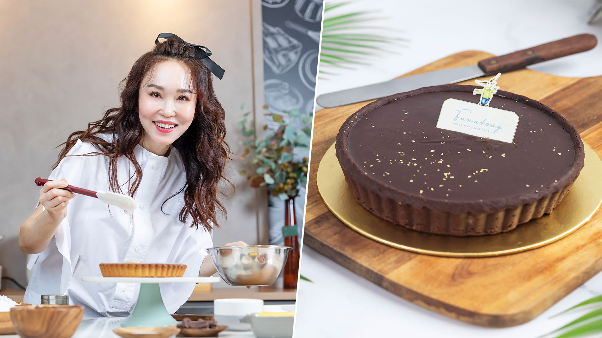 Fann Wong Launches Online Pastry Shop Fanntasy With Mao Shan Wang Gula Melaka Tart Fann Wong Launches Online Pastry Shop Fanntasy With Mao Shan Wang Gula Melaka Tart