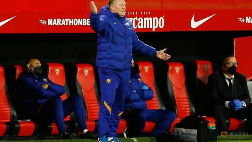 Koeman defends Spanish football level after European defeats Koeman defends Spanish football level after European defeats