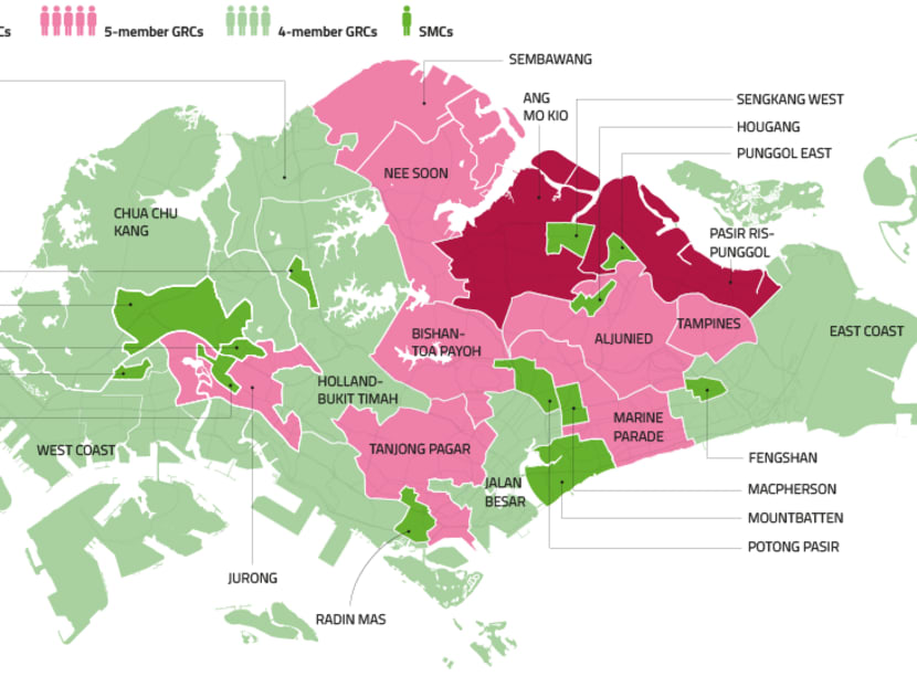 GE2015 Nomination Day: Where political parties will contest
