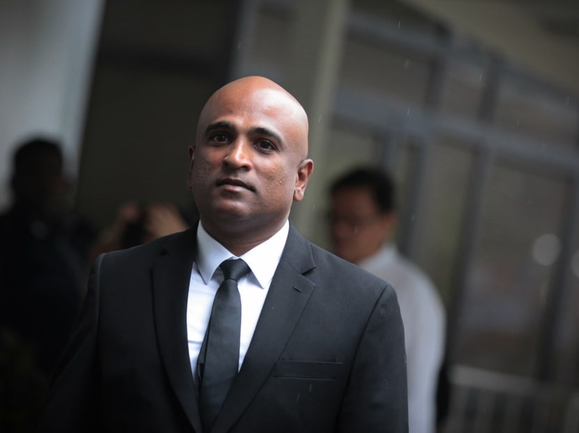 Non-practising lawyer M Ravi was convicted on Monday (Nov 27) of breaking into his former firm and injuring his ex-colleagues when symptoms of his bipolar disorder manifested, and could be made to undergo treatment instead of being punished. Photo: Jason Quah/TODAY