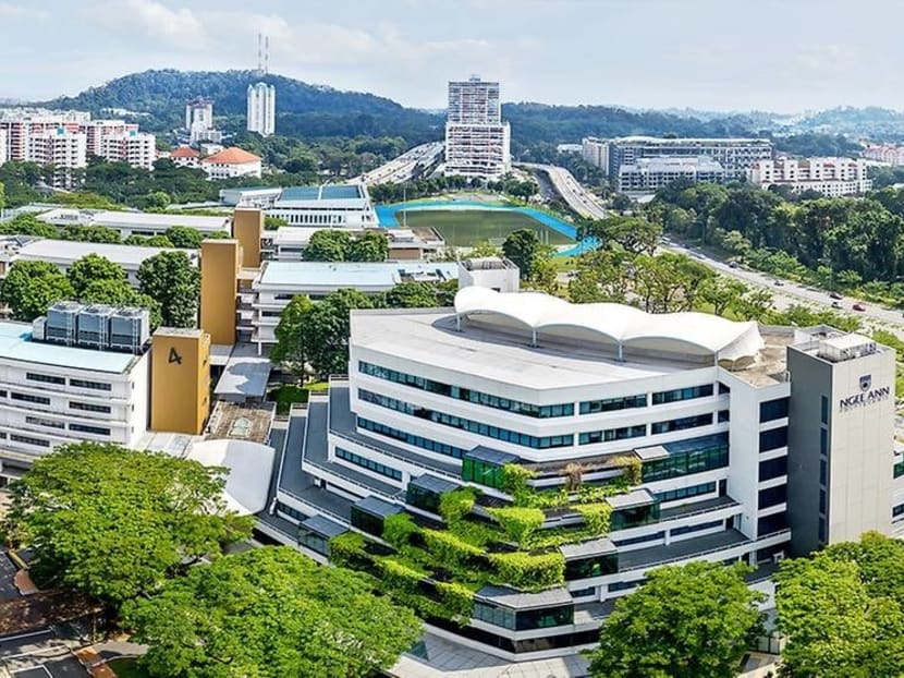 A general view of Ngee Ann Polytechnic.