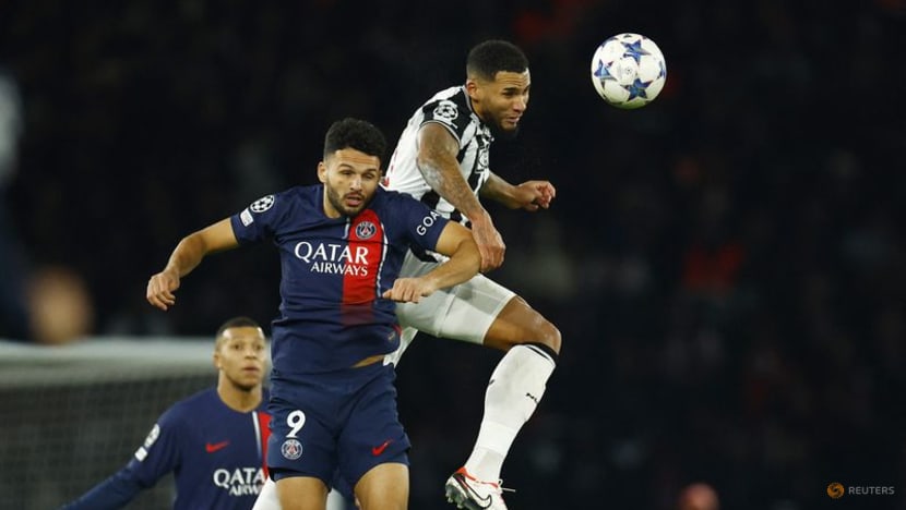 Mbappe rescues PSG with last-gasp equaliser against Newcastle - CNA