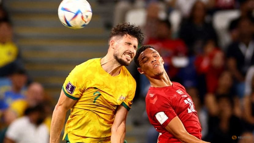 Leckie strikes as Australia shock Denmark 1-0 to waltz into World Cup last 16 Leckie strikes as Australia shock Denmark 1-0 to waltz into World Cup last 16