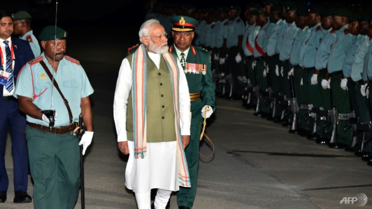 India’s Modi lands in Papua New Guinea for Pacific summit India’s Modi lands in Papua New Guinea for Pacific summit