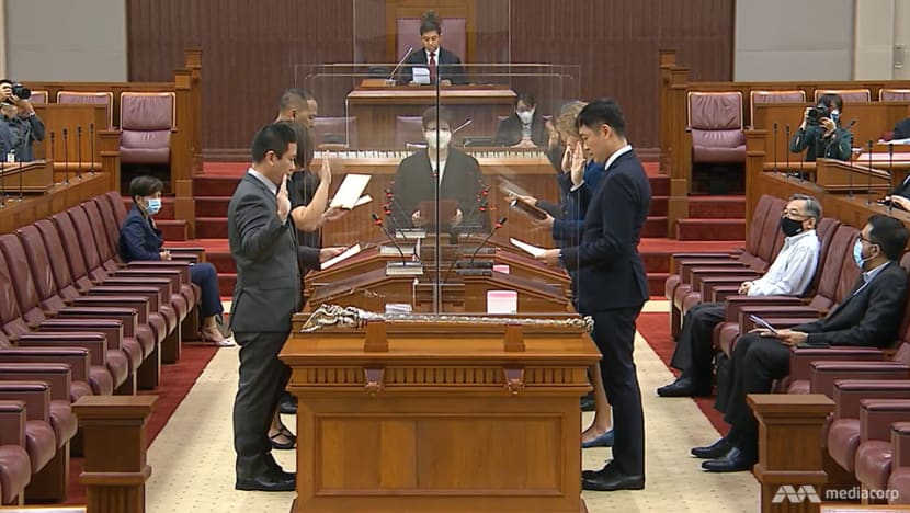 New Nominated Members of Parliament sworn in New Nominated Members of Parliament sworn in