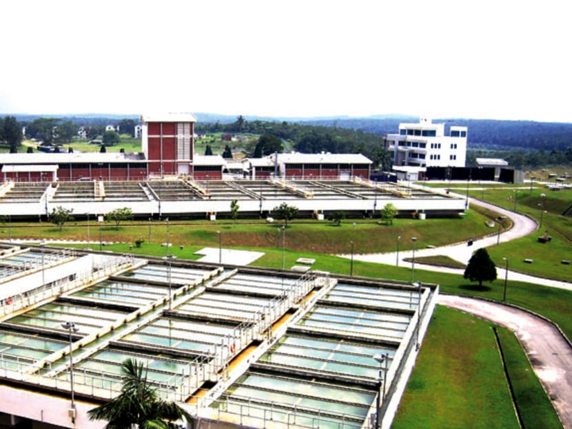 The Johor River Water Works facility extracts and treats up to 250 million gallons of water a day from the river, in accordance with terms set out under the 1962 water agreement. Photo: UGL
