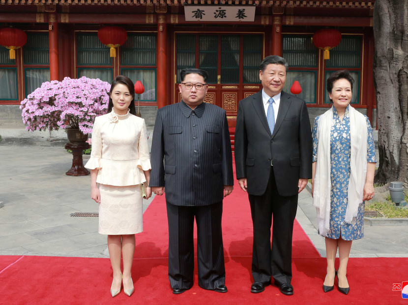 Kim Jong-un wife's fashion sense a hit with China's public - TODAY