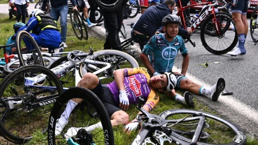 Cycling: Spectator to face trial in October over Tour de France race crash