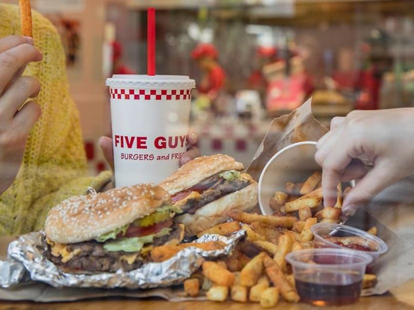 Burger fans in Serangoon, Five Guys is opening its 2nd Singapore outlet next week Burger fans in Serangoon, Five Guys is opening its 2nd Singapore outlet next week