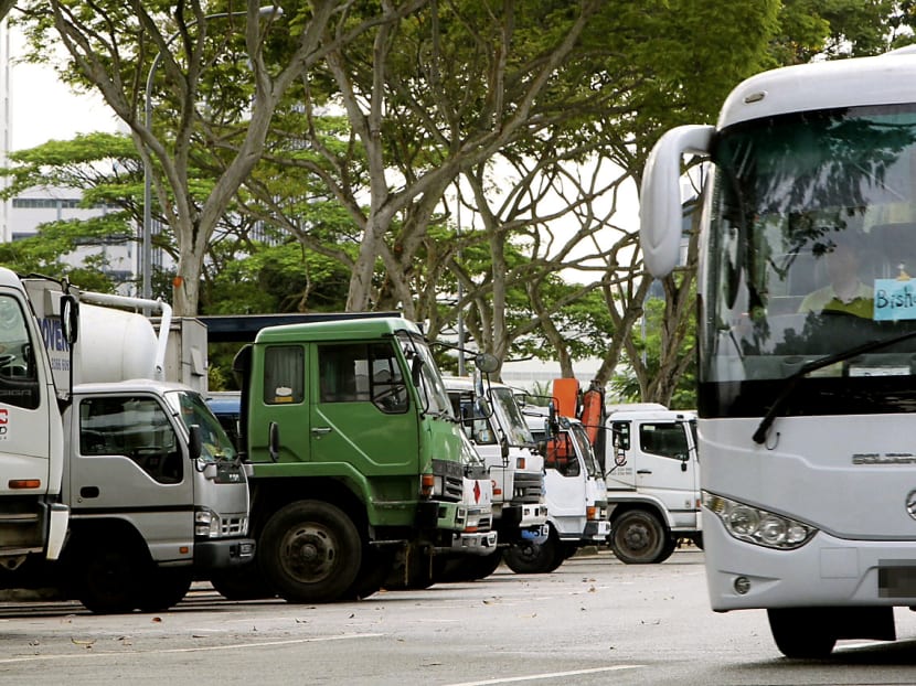 Many residents have asked for heavy vehicle parks to be relocated away from homes because of noise, fumes and safety concerns. TODAY file photo