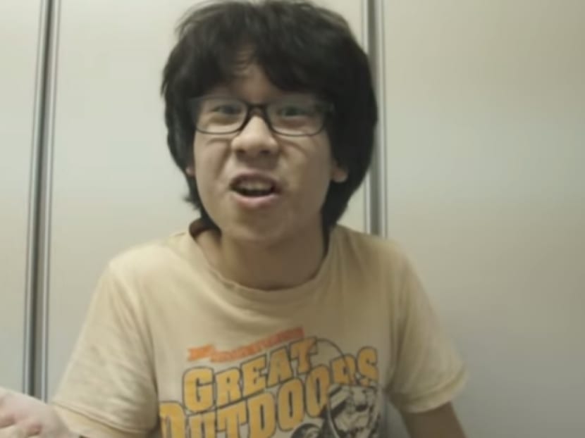 Screencap of the YouTube video by Amos Yee