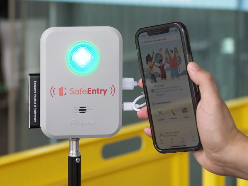 Other methods used for SafeEntry check-in, such as scanning the venue’s QR code, using the SingPass app, and scanning the barcodes of personal identification cards, will be discontinued from June 1, 2021.