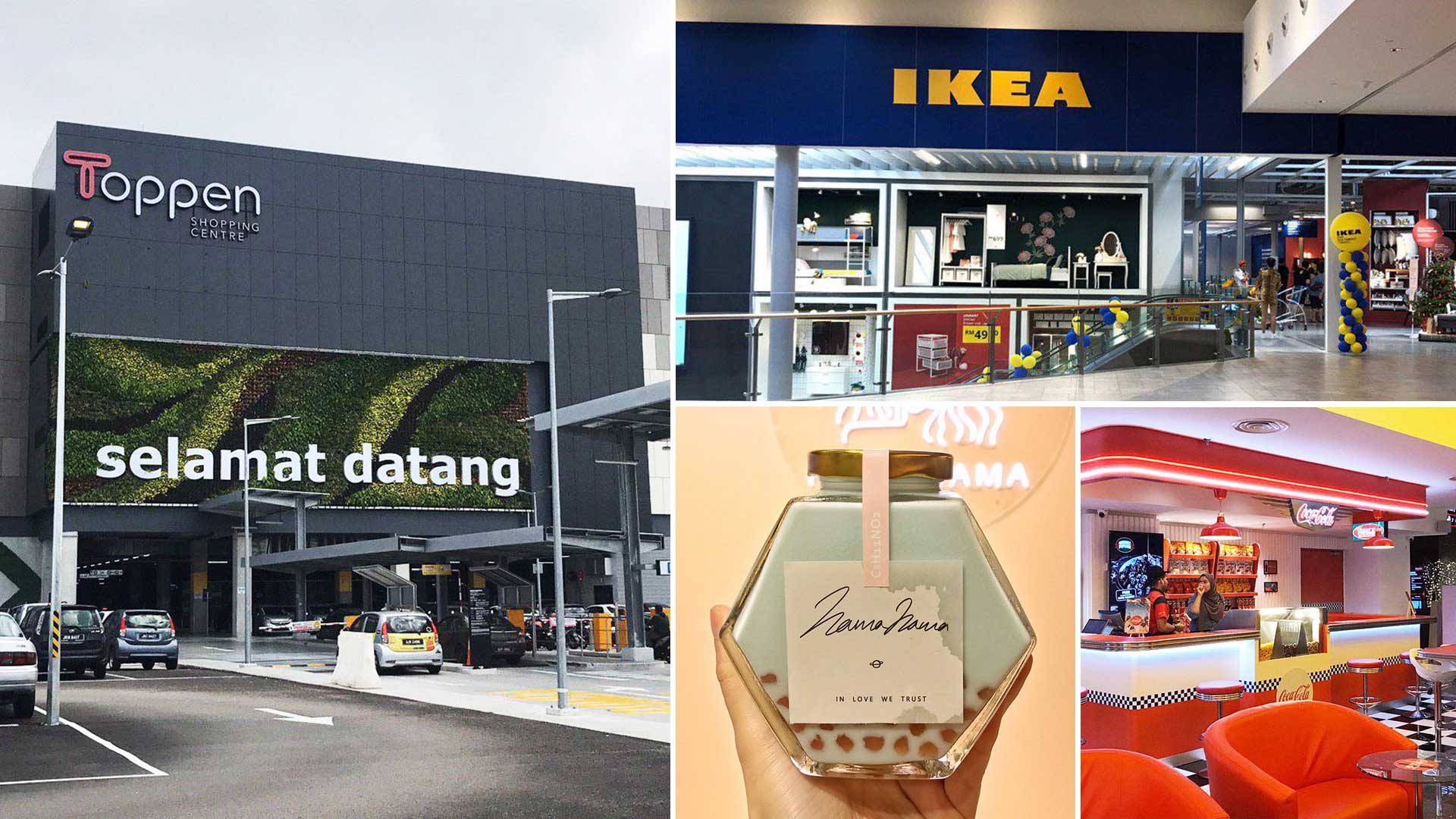 Massive Toppen Mall In Johor Bahru Has Ikea & Daiso Under One Roof