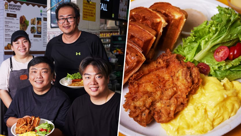 Cafe-Inspired Brunch Fare Including Fried Chicken & Waffles For $8.90 At Hawker Stall In Kovan Cafe-Inspired Brunch Fare Including Fried Chicken & Waffles For $8.90 At Hawker Stall In Kovan