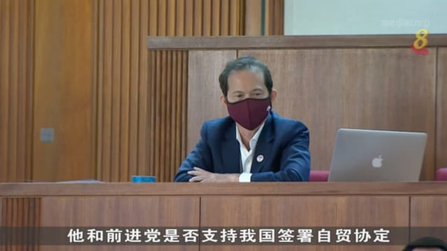 尚穆根针对梁文辉动议内容要求说明 两人交锋一个多小时