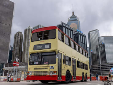 Moving memory: A decrepit Hong Kong double-decker 'hot dog' bus gets new life
