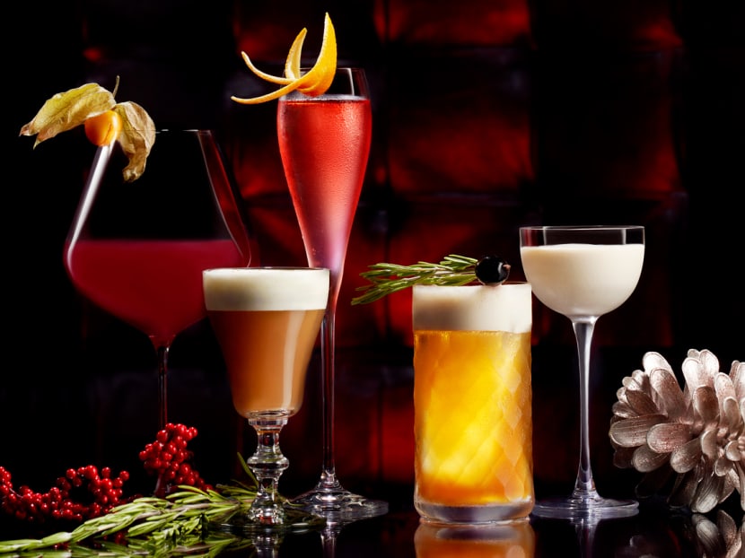 Singapore's top bars have put together some festive treats. Here are 5 to visit