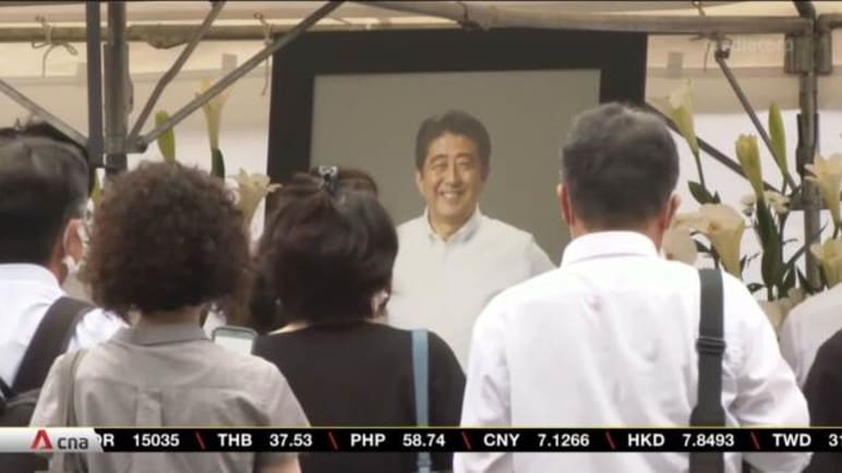 Security beefed up in Tokyo ahead of rare event for former Japan prime minister Shinzo Abe | Video