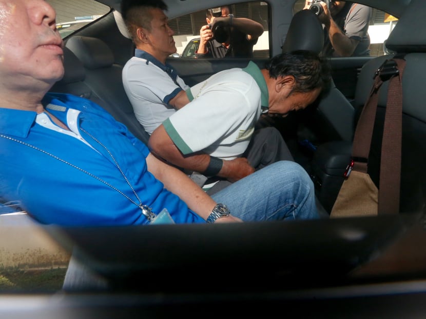 Seow Lam Seng was nabbed in Penang last Thursday by the Royal Malaysia Police after being on the run for 38 years. Photo: Koh Mui Fong/TODAY