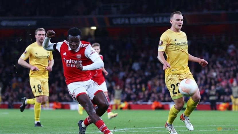 Arsenal ease to 3-0 win over Bodo/Glimt Arsenal ease to 3-0 win over Bodo/Glimt
