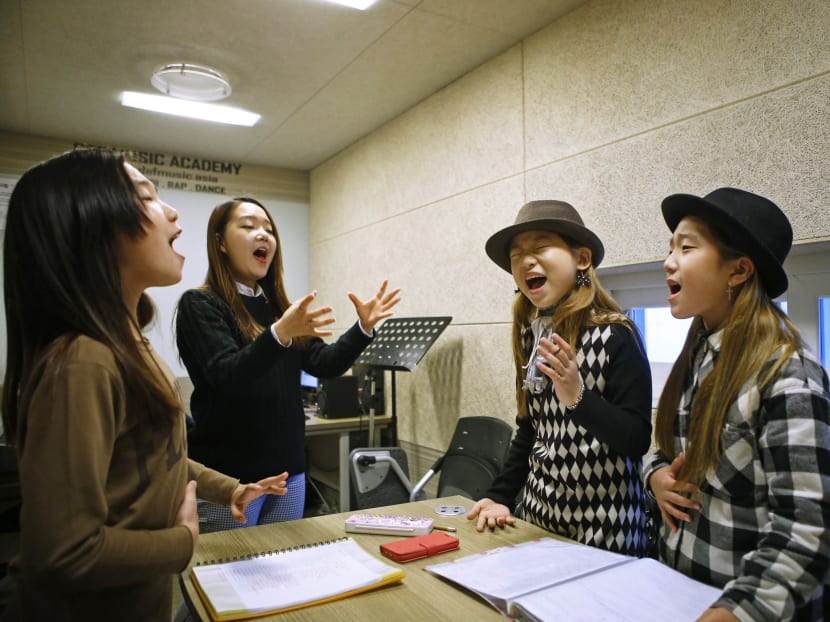 Gallery: South Korean children navigate rocky road to K-pop stardom