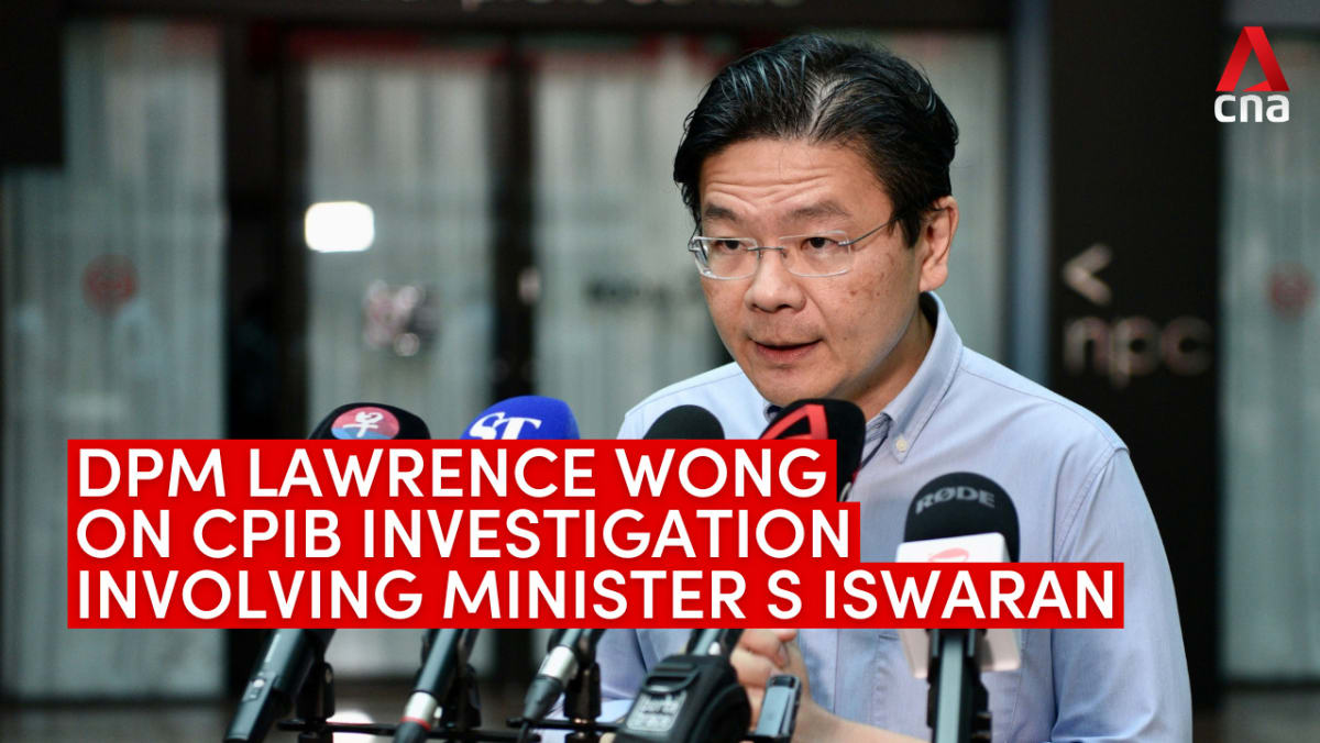 In full: DPM Lawrence Wong on CPIB probe involving Singapore Transport ...