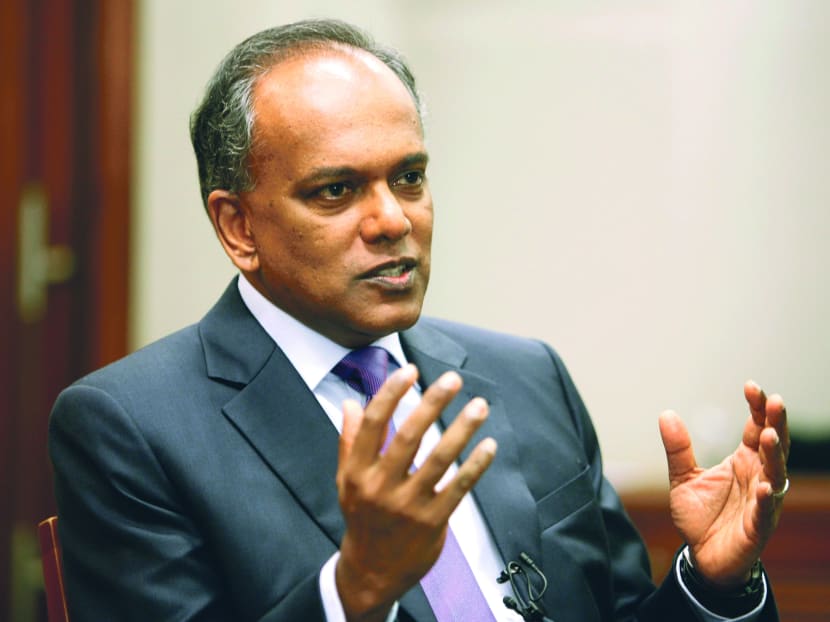 Law and Foreign Affairs Minister K Shanmugam. Photo: Reuters