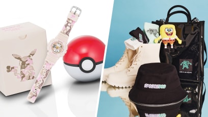 Pikachu Baby-G Watches & Spongebob Bucket Hats — 2 Cute New Cartoon Collabs To Check Out