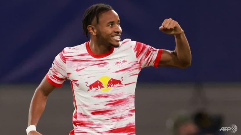 Nkunku strikes again as Leipzig win eases pressure on Marsch Nkunku strikes again as Leipzig win eases pressure on Marsch